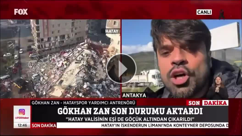 Gökhan Zan: 'Yalvarıyorum, bu vinçler boş bekliyor'
