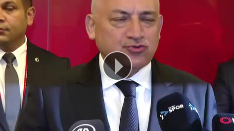 Büyükekşi: 'Galatasaray'ın ŞL gruplarına kalmasını diliyoruz'
