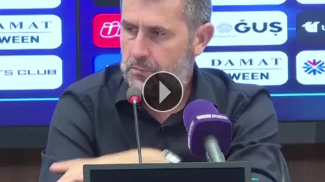 Nenad Bjelica: 'Hak ettiğimiz bir galibiyetti'