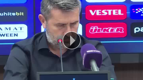 Nenad Bjelica: 'Hakemlerden saygı bekliyoruz'