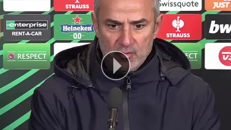 İsmail Kartal'dan 45 saniyelik basın toplantısı