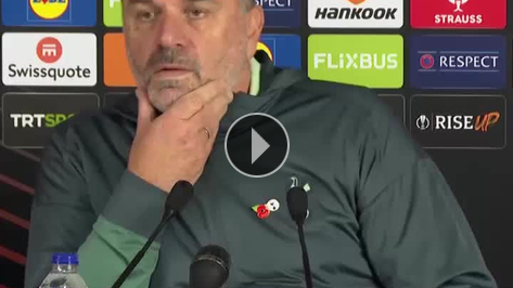 Ange Postecoglou: 'nanlmaz bir atmosfer bizi bekliyor'