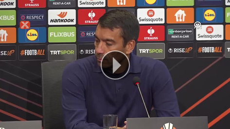 Giovanni van Bronckhorst: 'Reaksiyon gstereceiz'