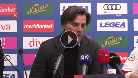 Montella: 'Sahada futbol ma yoktu; fark bu!'