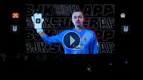 Beikta Kulbnn resmi uygulamas 'BJK SuperApp' tantld