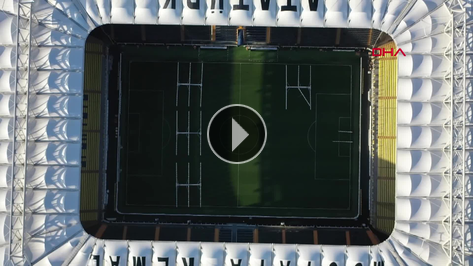 Fenerbahçe Ülker Stadyumu’nun havadan görüntüleri