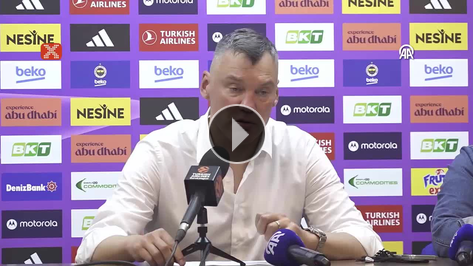 Jasikevicius: 'Taraftar büyük maçlarda çok iyi'