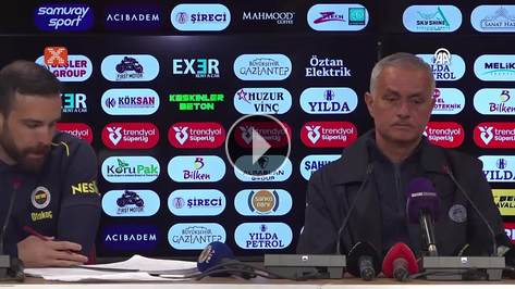 Mourinho: 'Kritik kararlar bizim aleyhimize oldu'