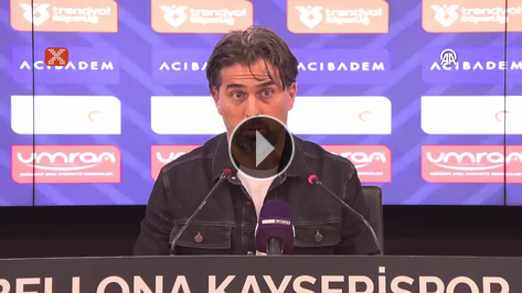 İlhan Palut: 'Aslında kaybedecek kadar kötü oynamadık'