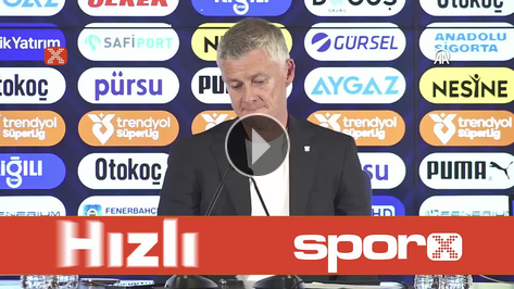 Solskjaer: 'Ufak detaylar belirliyor'