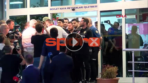Leroy Sane'nin İstanbul'daki ilk anları...