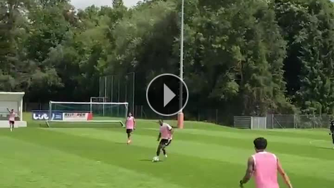 Tammy Abraham orta sahadan attı