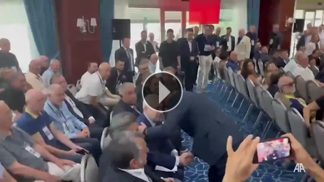 Ali Koç ile Aziz Yıldırım selamlaştı