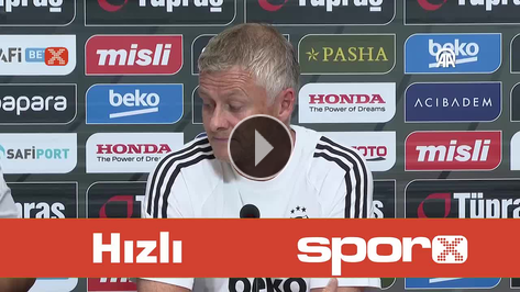 Solskjaer: 'Rövanşta aynı 11 olmayacak'