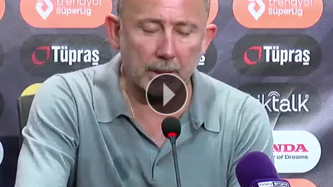 Sergen Yalçın: 'Olumlu olan çok şey var!'