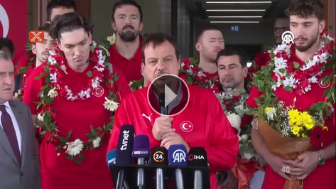 Ergin Ataman: 'Trk milletine ok teekkr ediyoruz'