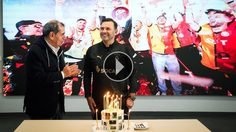 Galatasaray'da özel kutlama
