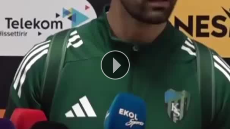 Serdar Dursun: 'Burada oynamak kolay deil!'