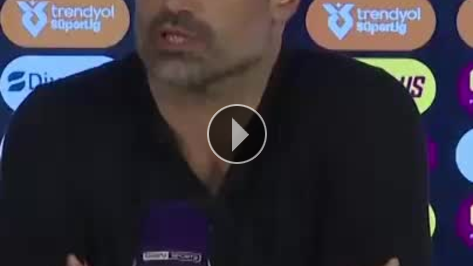 Volkan Demirel: '3 puan kaybettik diye zlyorum'