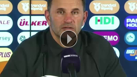 Okan Buruk 'Derbide aleyhmize 15 hata var'