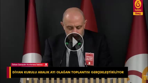 Galatasaray Divan�'nda Okan Buruk'a ele�tiri