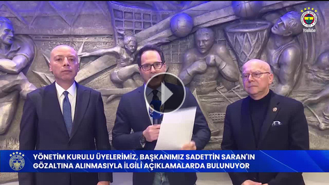 Fenerbah�e'den ya�ananlar i�in canl� yay�nda a��klama!