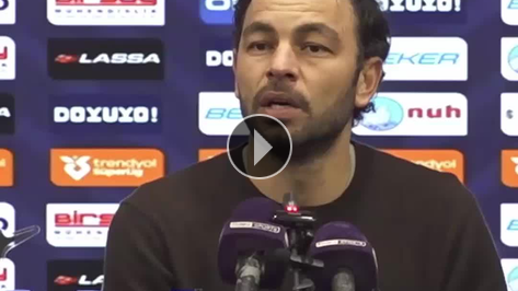 Sel�uk �nan: '1-1'e �z�lecekken kaybettik'