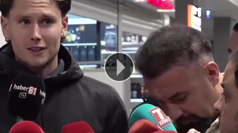 Mathias Lovik, Trabzonspor i�in geldi