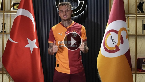 Galatasaray'dan Noa Lang'a �zel video