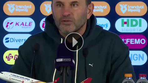 Okan Buruk. 'Son zamanlardaki en iyi oyunumuzdu'