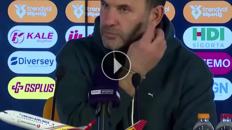 Okan Buruk'tan transfer cevab�