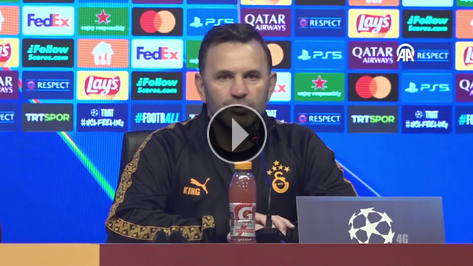 Okan Buruk: 'Zor olacak, ilk ma�ta bitmeyecek'