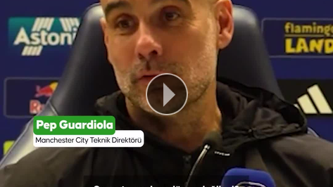 Pep Guardiola'dan oru� a�an futbolcular�n yuhalanmas�na tepki