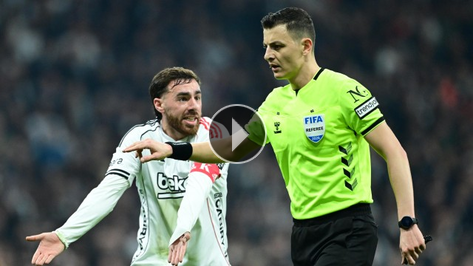 Be�ikta�'tan derbi sonras� hakem tepkisi