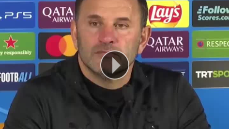 Okan Buruk: 'Liverpool i�in duran toplara �ok �al��t�k'