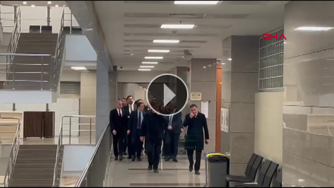 Galatasarayl� y�neticiler, Metehan Baltac�'ya destek i�in �a�layan'da