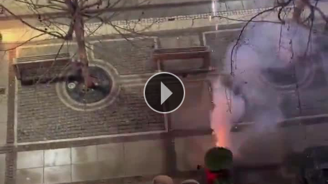 Kosova'da Milli Tak�m'a havai fi�ekli sald�r�