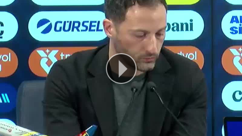 Domenico Tedesco: 'Ma�tan sonra duygular�m� d��ar� vurmak istedim�