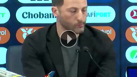 Domenico Tedesco: 'Galip gelmek i�in penalt�ya ihtiyac�m�z yoktu'