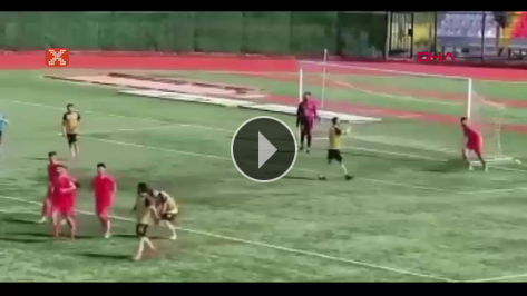 Rakibinin burnunu k�ran futbolcu tutukland�