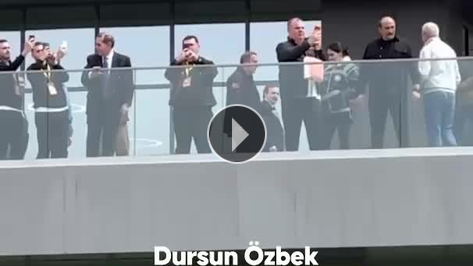 Kemerburgaz'da Dursun �zbek'e tezah�ratlar