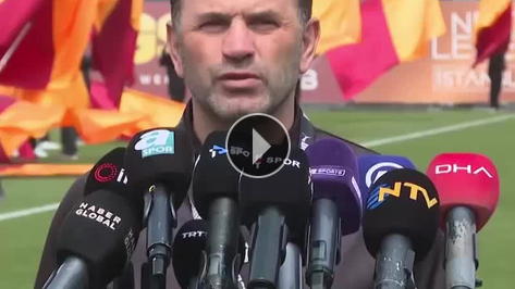 Okan Buruk: 'Ligde lideriz, b�t�n ipler bizim elimizde'