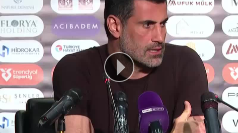 Volkan Demirel: 'Hakem ma�a etki etmedi'