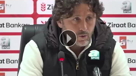 Fatih Tekke: 'Hakemi be�enmedim'