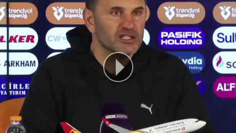 Okan Buruk: 'Fiziksel ve mental olarak oyunun hakimiydik'