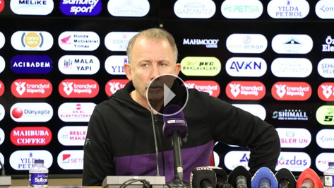 Sergen Yal��n: 'Bizim ad�m�za en �nemli �ey 3 puand�'
