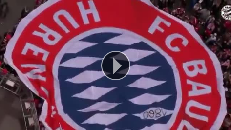 Gizlice s�z�p k�f�rl� pankart a�t�lar: Bayern M�nih'te �ok!