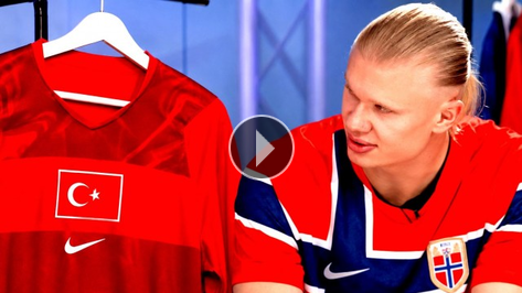 Erling Haaland, en �ok bizim formam�z� be�endi!