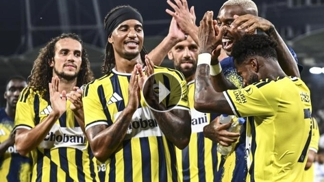 Fenerbah�e'den Sturm Graz sonras� kutlama
