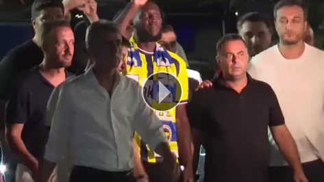 Romelu Lukaku, Fenerbah�e i�in geldi!